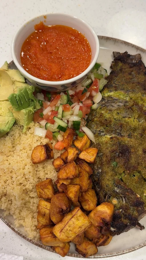 Attiéké With Fish