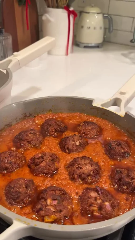Ghanaian Corned Beef Balls And Spaghetti