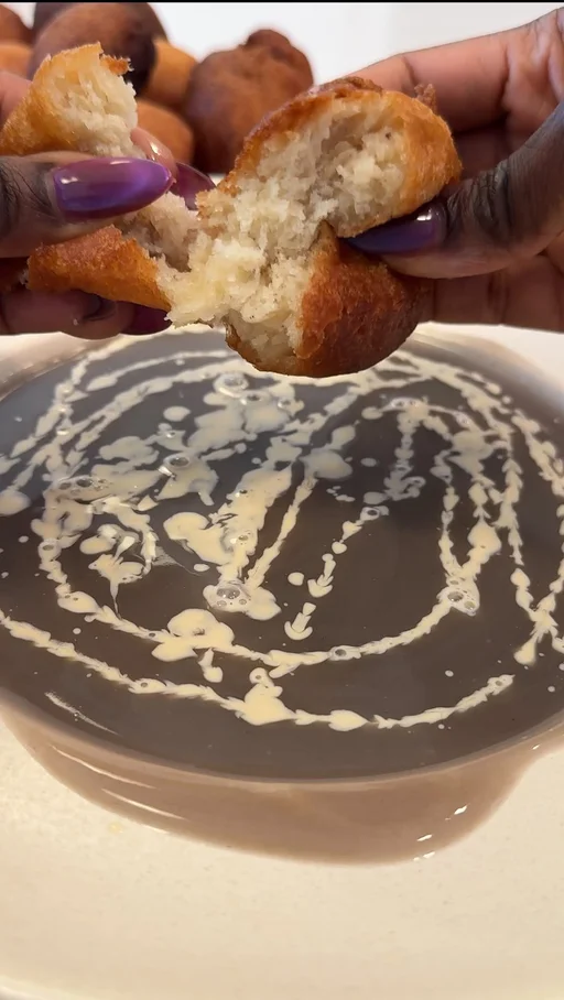 Ghanaian Bofrot With Hausa Koko