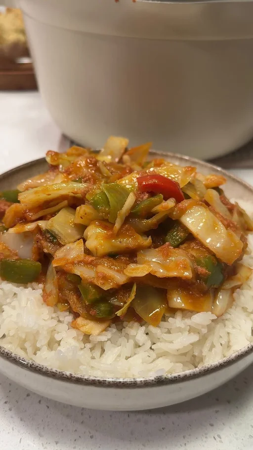Ghanaian Cabbage Stew
